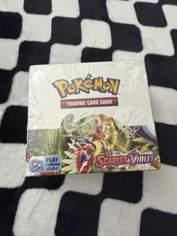 Nintendo Pokemon TCG Scarlet & Violet Booster Box - 36 Packs 820650863240 - Image 1