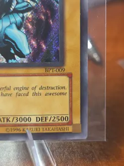 Yugioh Blue-Eyes White Dragon BPT-009 Secret Rare UnPlayed - Image 4