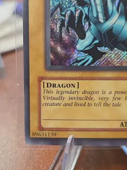 Yugioh Blue-Eyes White Dragon BPT-009 Secret Rare UnPlayed - Image 5