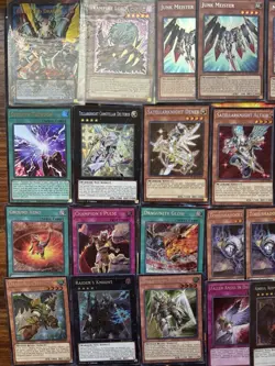Lot of Yugioh Battles of Legend Glorious Gallery Secret Rare Junk Meister HERO - Image 2