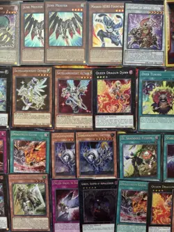 Lot of Yugioh Battles of Legend Glorious Gallery Secret Rare Junk Meister HERO - Image 3