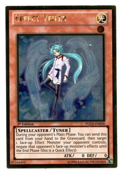 Effect Veiler PGLD-EN036 Premium Gold Rare 1st Edition - Very Light Play - Image 1