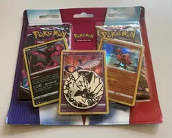Pokemon Trading Card Game Galarian Zapdos Moltres Articuno Blister Pack 820650851438 - Image 1