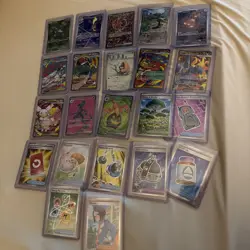 Pokemon TCG Mixed Card Lot What You See I’d What You Get All In NM - Image 1