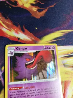 Gengar Holo Rare 2021 Chilling Reign Pokemon TCG 057/198 Trading Card - Image 2