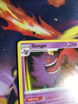 Gengar Holo Rare 2021 Chilling Reign Pokemon TCG 057/198 Trading Card - Image 3