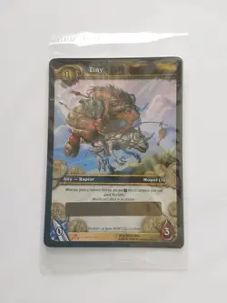 World of Warcraft WOW TCG Tiny Loot Card Unscratched SEALED - Image 1