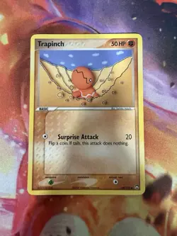 Pokemon TCG Card 2007 Power Keepers - Trapinch 68/108 LP - Image 1