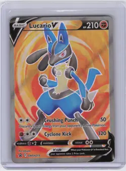 Lucario V Promo SWSH: Sword & Shield Promo Cards SWSH213 NM - Image 1