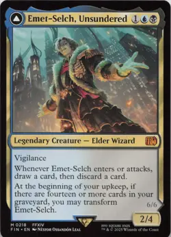 Emet Selch Unsundered M FINAL FANTASY 218 NM MTG - Image 1
