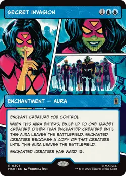 Secret Invasion (Borderless) [Marvel Super Heroes] Foil Near Mint - Image 1