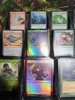 MTG 10 Card Pack Collection Lot – Rares & Foils – Free Ship No Dupes NM Magic - Image 1