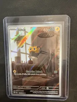 Pokemon Joltik 116/086 Sv: White Flare Illustration Rare Full Art Holo EN - Image 1