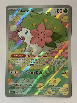 2025 Pokemon Destined Rivals Shaymin #185/182 - Image 1