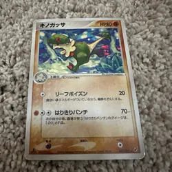 2004 Pokemon Breloom Holo 1st Edition Japanese EX Emerald Rare Vintage card - Image 1