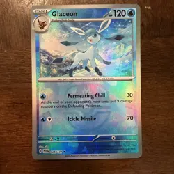 Glaceon (Master Ball) 25/131 Near Mint Prismatic Evolutions Pokemon TCG - Image 1
