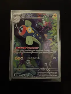 Pokemon Eelektrik TCG Black Bolt IR Illustration Rare Card 114/086 English - Image 1