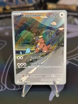 Kangaskhan Illustration Rare Holo Full Art 204/182 Destined Rivals English - Image 1