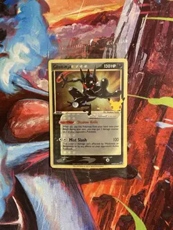 Pokemon SWSH Black Star Promo Greninja Star Celebration ETB Promo SWSH144 SEALED - Image 1