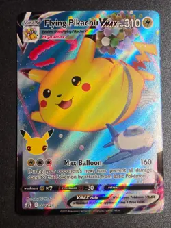Flying Pikachu VMAX 007/025 NM Celebrations Holo VMAX Rare Pokemon - Image 1