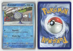 Poliwhirl 042/167 Common Twilight Masquerade Pokemon Reverse Holo Near Mint - Image 3