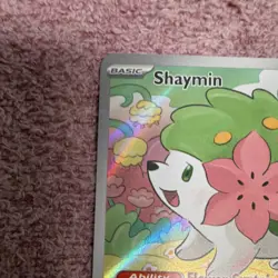 Pokemon Shaymin Full Art Holo Illustration Rare DRI 185/182 80 HP English 2025 - Image 5