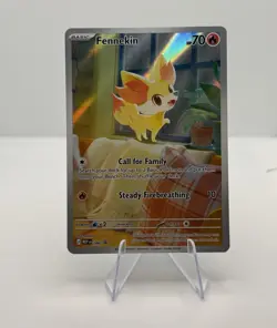 Pokemon TCG Fennekin 080: Mega Evolution Promo Holo English - Image 1