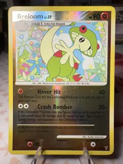 Breloom [Reverse Holo] #52 Pokemon Supreme Victors - Image 1
