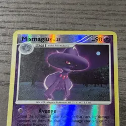 MISMAGIUS Diamond & Pearl Reverse HOLO Rare 10/130 Pokemon TCG 2007 - Image 2