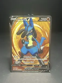 Lucario V Promo Holo 210 HP SWSH Promo SWSH213 Basic English 2022 - Image 1