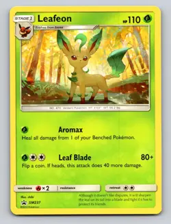 Leafeon - SM237 Promo Sun & Moon Promo Pokemon NM - Image 1
