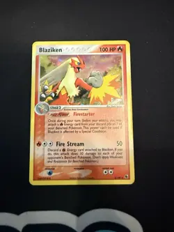 Pokemon TCG - Blaziken - Holo Rare - 3/109 Ruby & Sapphire - Image 1
