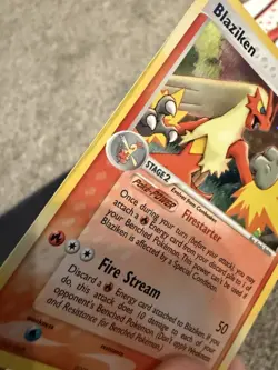 Pokemon TCG - Blaziken - Holo Rare - 3/109 Ruby & Sapphire - Image 2