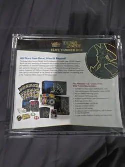 Pokemon TCG: Crown Zenith Elite Trainer Box Sealed- In Acrylic Case 820650851476 - Image 2