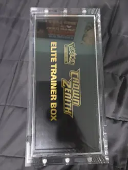 Pokemon TCG: Crown Zenith Elite Trainer Box Sealed- In Acrylic Case 820650851476 - Image 5