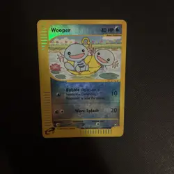 Pokemon Wooper 117/147 Aquapolis Common Reverse Holo E Series MP - Image 5