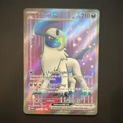 SV03 Obsidian Flames Absol ex 214/197 Ultra Rare Full Art Holo NM Original Owner - Image 1