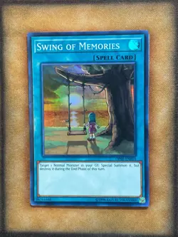 Yugioh Swing of Memories OP05-EN010 Super Rare NM - Image 1