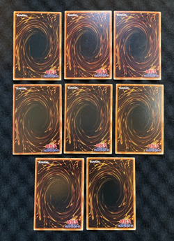 YuGiOh Card lot 8x Booster No Ref Glossy Japanese #240818 - Image 2