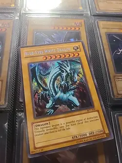 Yugioh Blue-Eyes White Dragon BPT-009 Secret Rare - Image 1
