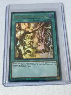 Yugioh - Secret Village of the Spellcasters MAMA-EN083 1st Ultra Rare LP - Image 1