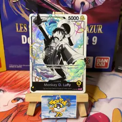 Carte One Piece MONKEY D LUFFY ST29-001 Leader Alt Art neuve edition francaise - Image 1