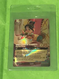 Disney Lorcana D23 Promo - Vanellope Von Schweetz Sugar Rush Princess - 05/D23 - Image 1