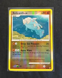 Relicanth (Shiny) SH8 NM Supreme Victors Reverse Holo Pokemon TCG - Image 1