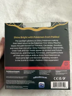 Pokemon TCG Scarlet And Violet: Paldean Fates Booster Bundle Box Sealed 6 Packs - Image 2