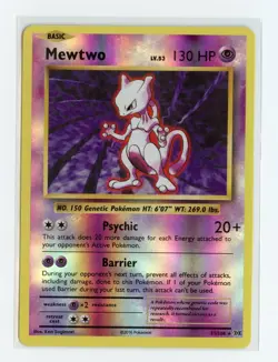Mewtwo 51/108 Rare Reverse Holo XY - Evolutions Pokemon NM - Image 1