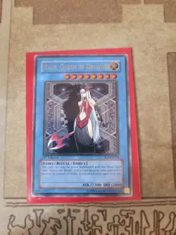 YUGIOH RUIN QUEEN OF OBLIVION SOI-EN034 ULTIMATE 1ST ED LP - Image 1