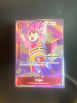 Bepo Championship 2024 Celebration Pack One Piece Card Foil P-019 - Image 1