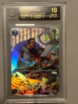 One Piece Borsalino Special Alt Art OP05-051 Japanese BGS10 Black Label 2023 - Image 1