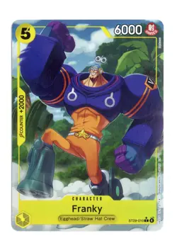 Franky (Full Art) ST29-010 C* Foil One Piece Starter Deck 29: Egghead English NM - Image 1